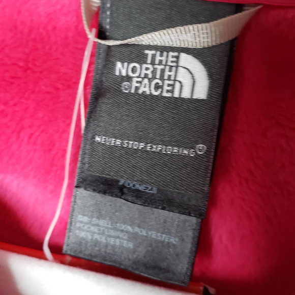 The North Face Morningside Full Zip Fleece Jacket in Passion Pink - Picture 8 of 10